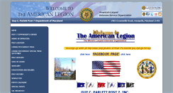 Desktop Screenshot of amlegionpost7md.org